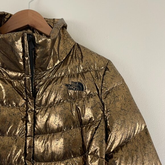 The North Face Aconcagua Puffer Jacket II Metallic Copper Women's Size Large - Picture 7 of 8